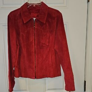 Live a Little Red LeatherJacket